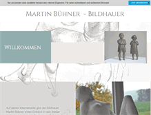 Tablet Screenshot of martin-buehner.de